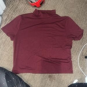 High Neck Crop Top